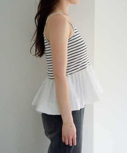 泡泡吊帶開衫套裝