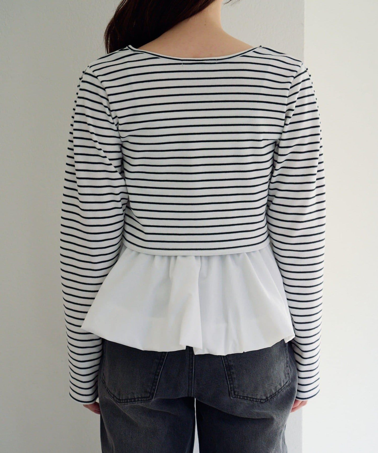 泡泡吊帶開衫套裝