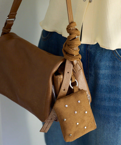 鉚釘裝飾 化妝包和單肩包