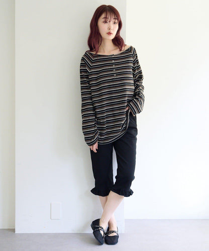 插肩露肩設計 TEE T恤