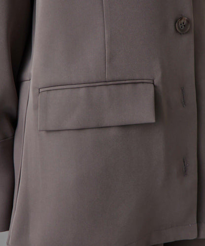 袖口繫帶設計 襯衫夾克