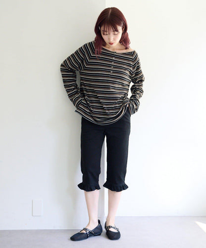 插肩露肩設計 TEE T恤