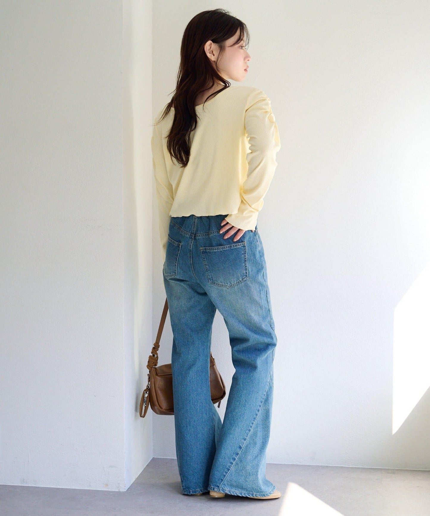 波點與純色 針拔羅紋 針織開衫