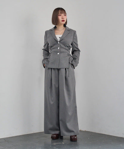 Mavie..7 側繫帶設計夾克