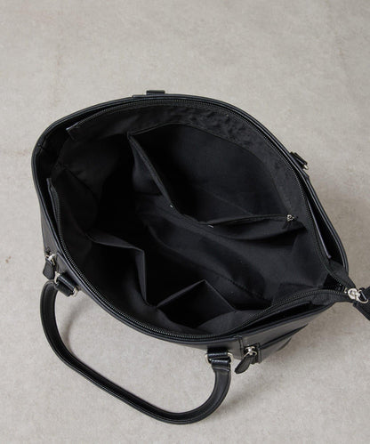 A4尺寸皺紋皮托特包