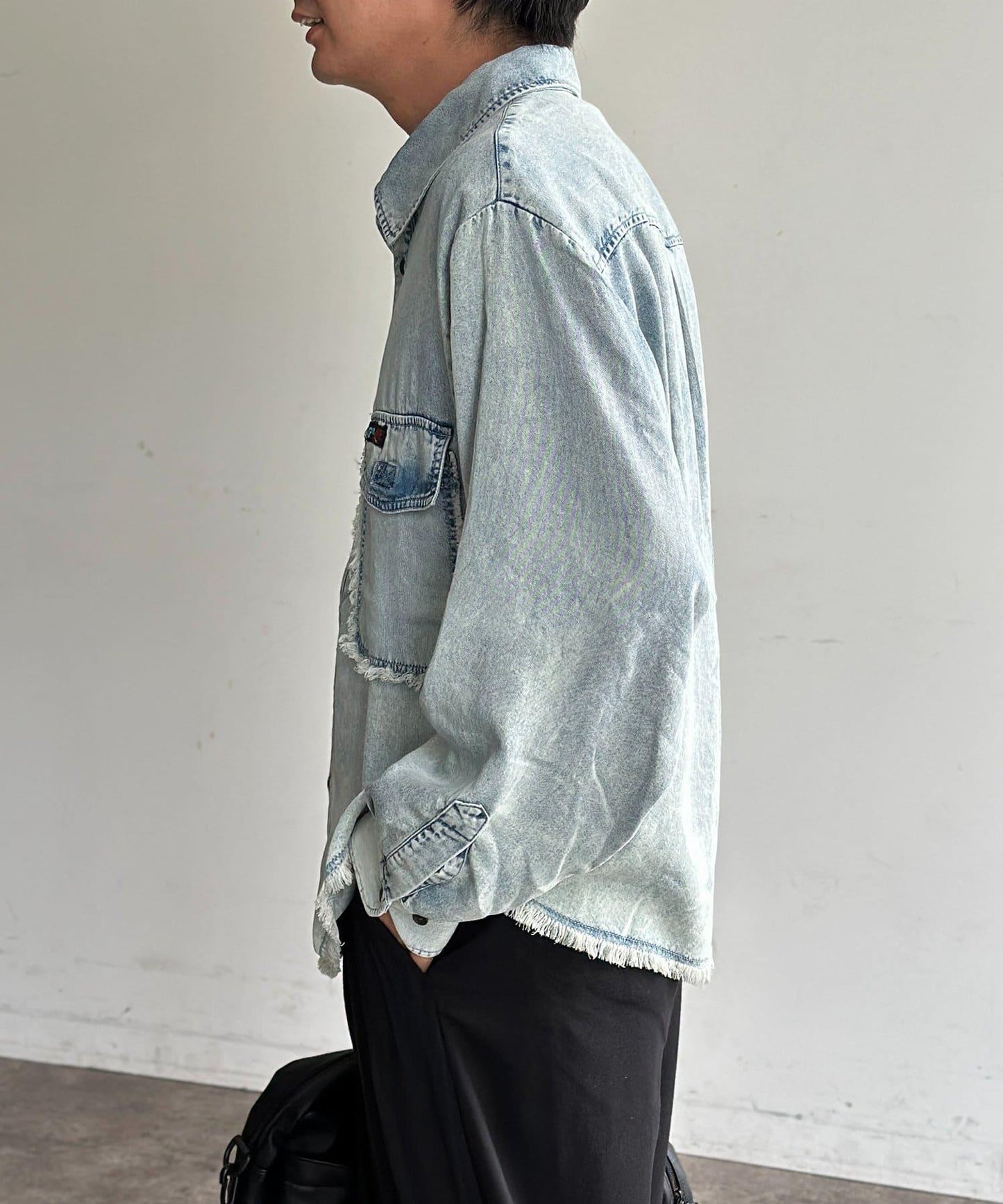 萊賽爾牛仔襯衫