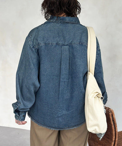 萊賽爾牛仔襯衫