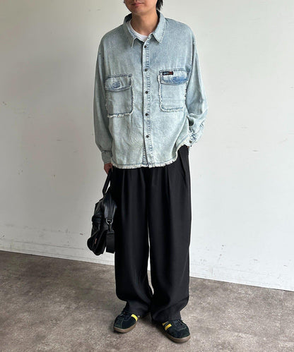 萊賽爾牛仔襯衫