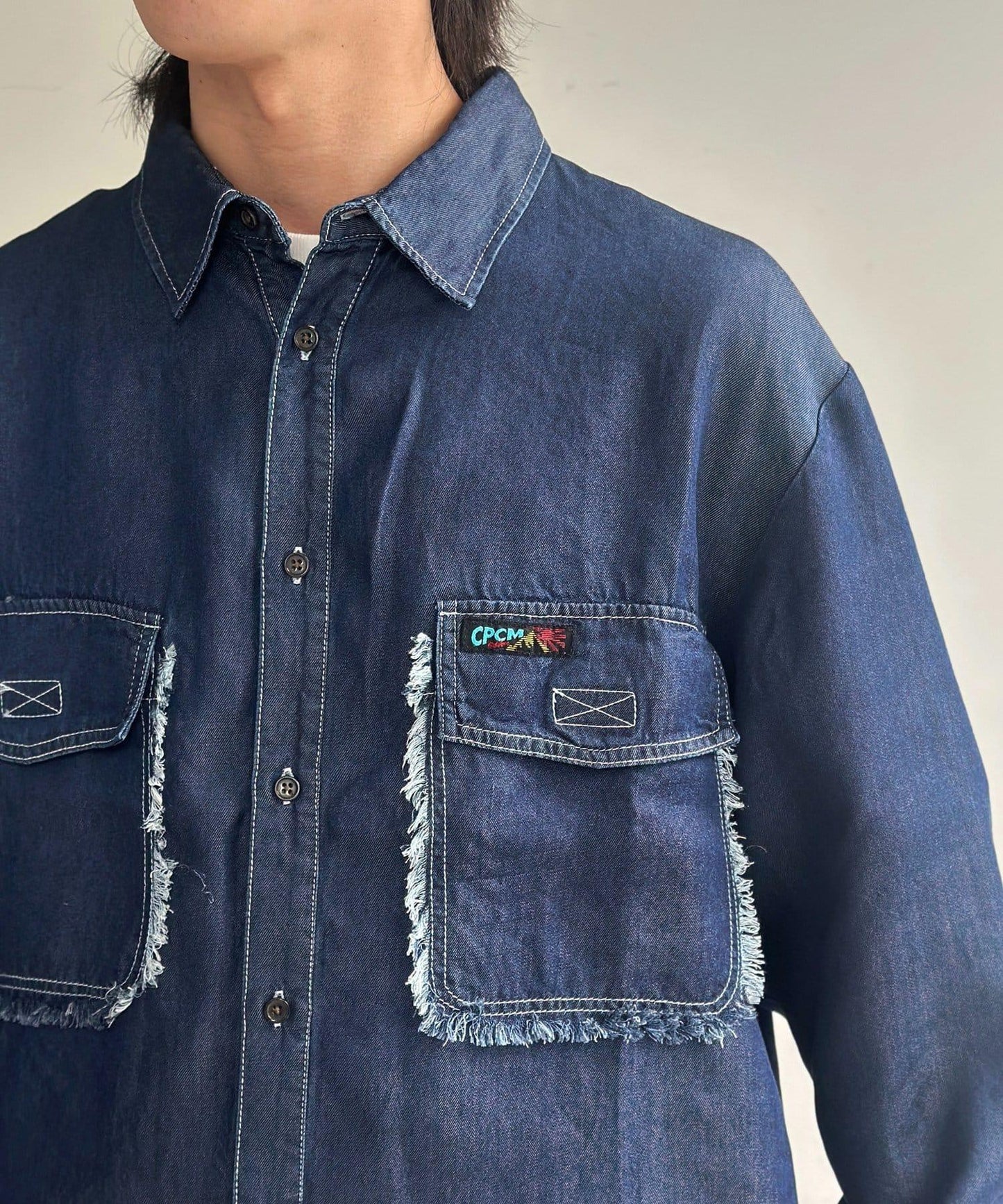 萊賽爾牛仔襯衫