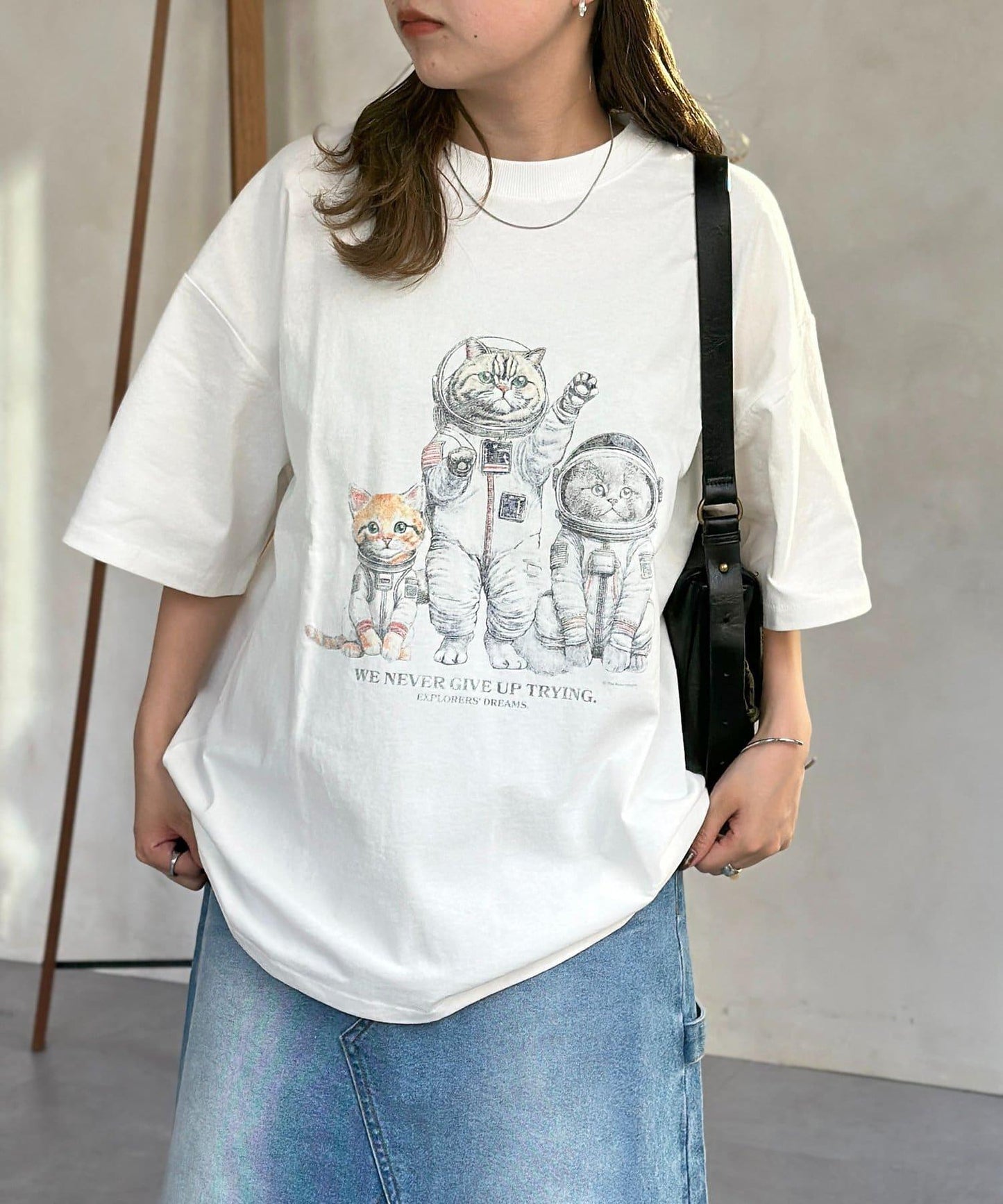 復古風動物圖案T恤