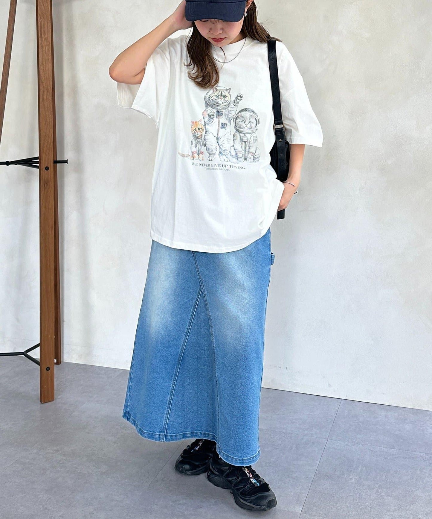 復古風動物圖案T恤