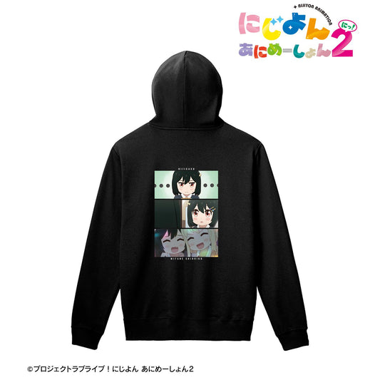 にじよん あにめーしょん2（虹咲四格動畫2） 三船栞子 套頭連帽衛衣 男女同款 XL款