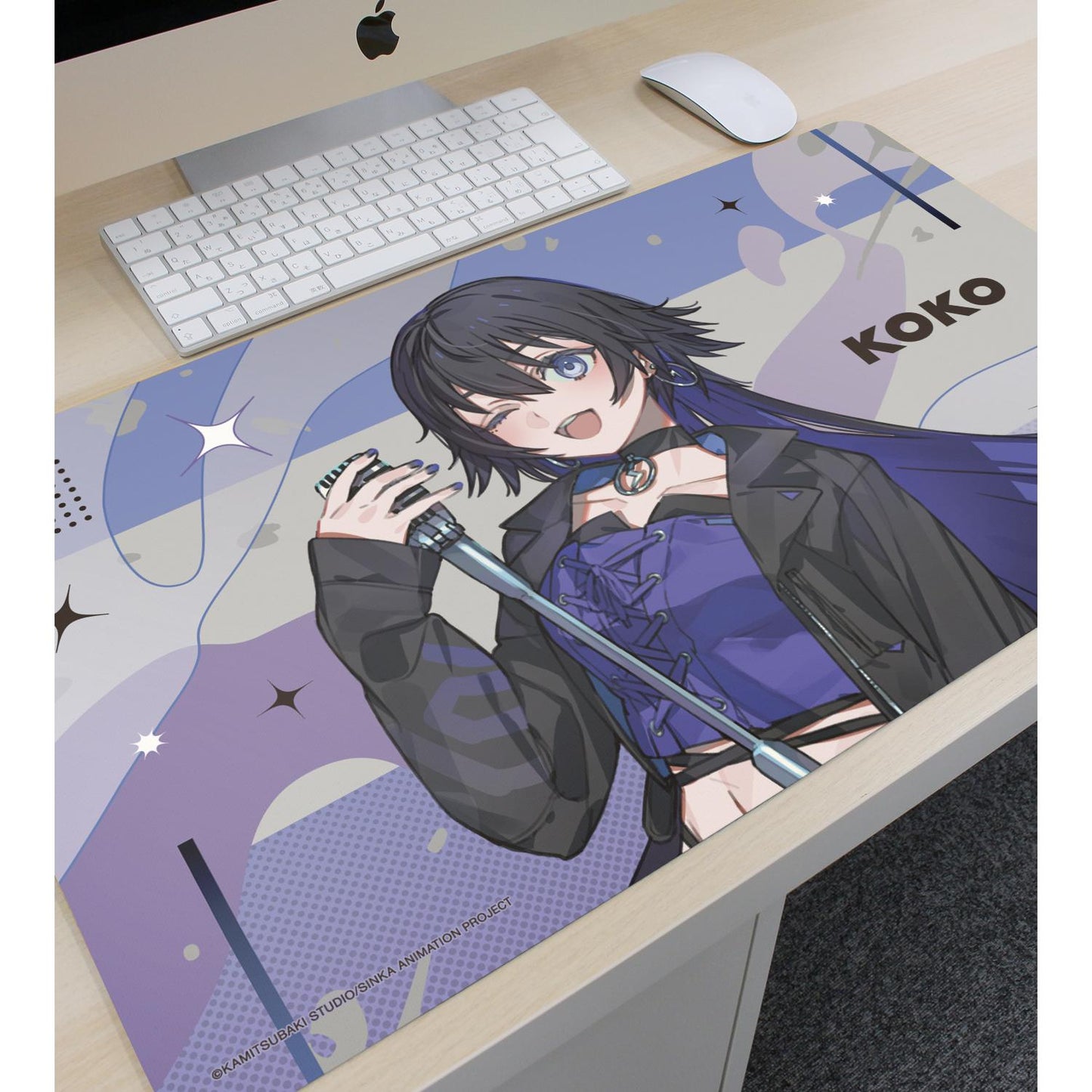 神椿市建設中。（神椿市建設中。） 休閒Rock ver. 輪廻此処 多功能桌墊