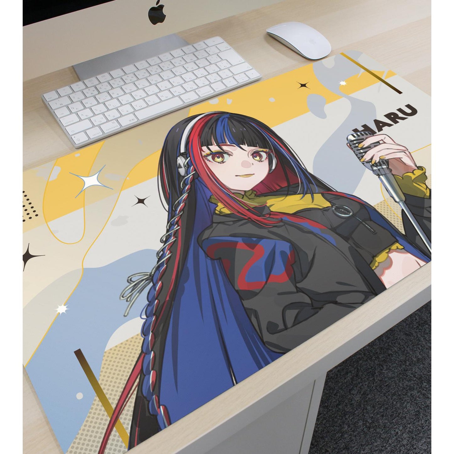 神椿市建設中。（神椿市建設中。） 朝主 派流 多功能桌墊 カジュアルロックver.