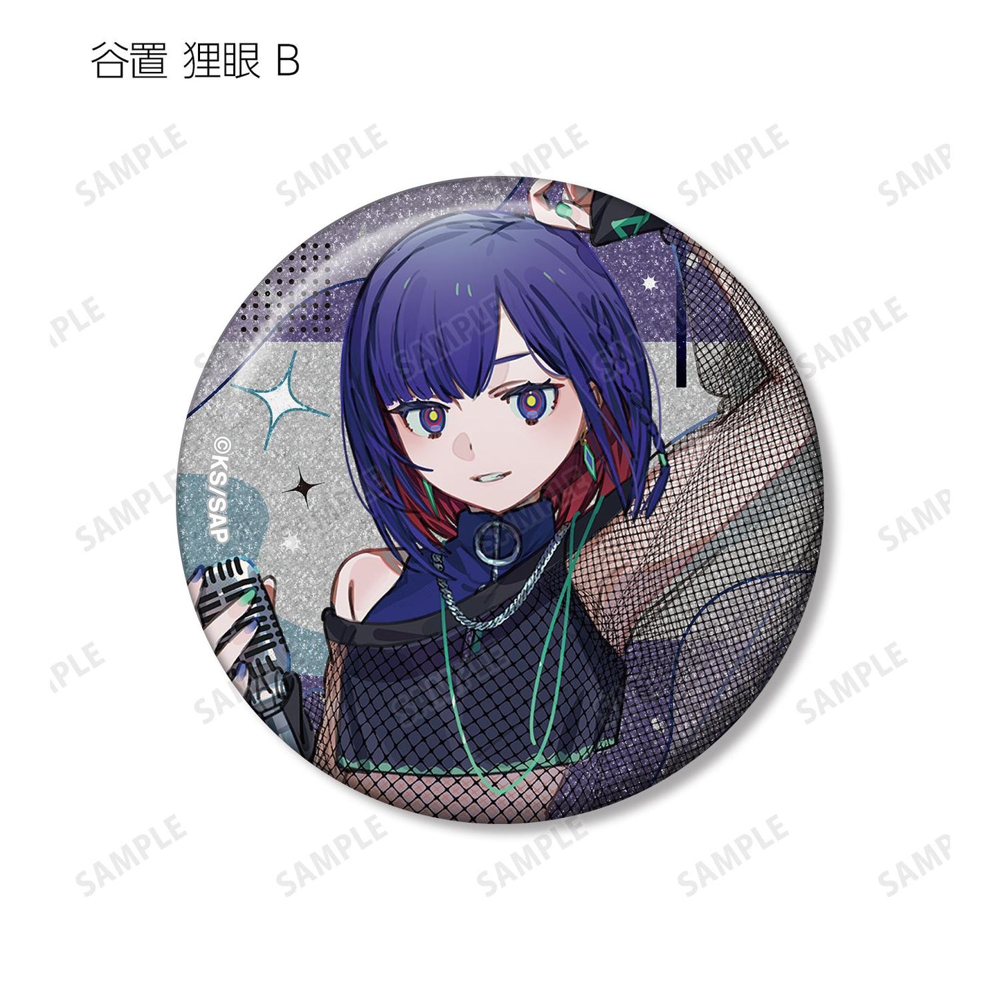 神椿市建設中。 休閒搖滾ver. 隨機閃粉徽章 完整套裝（BOX/10包）