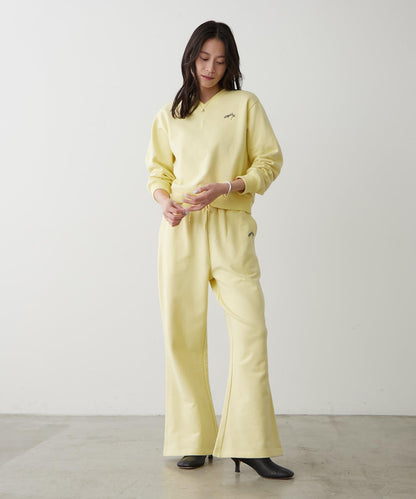 earthy_ 有機棉 V領設計 衛衣