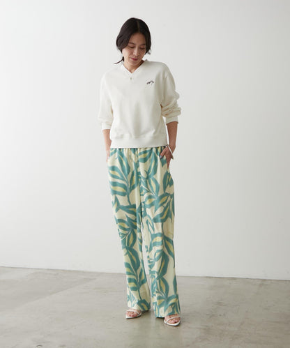 earthy_ 有機棉 V領設計 衛衣