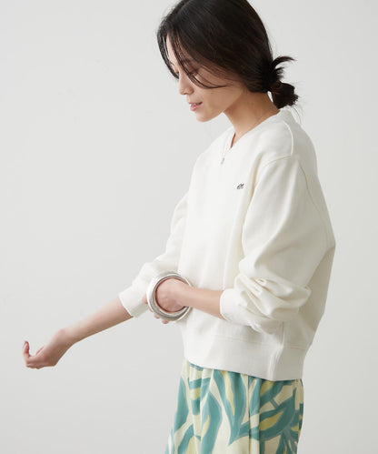 earthy_ 有機棉 V領設計 衛衣