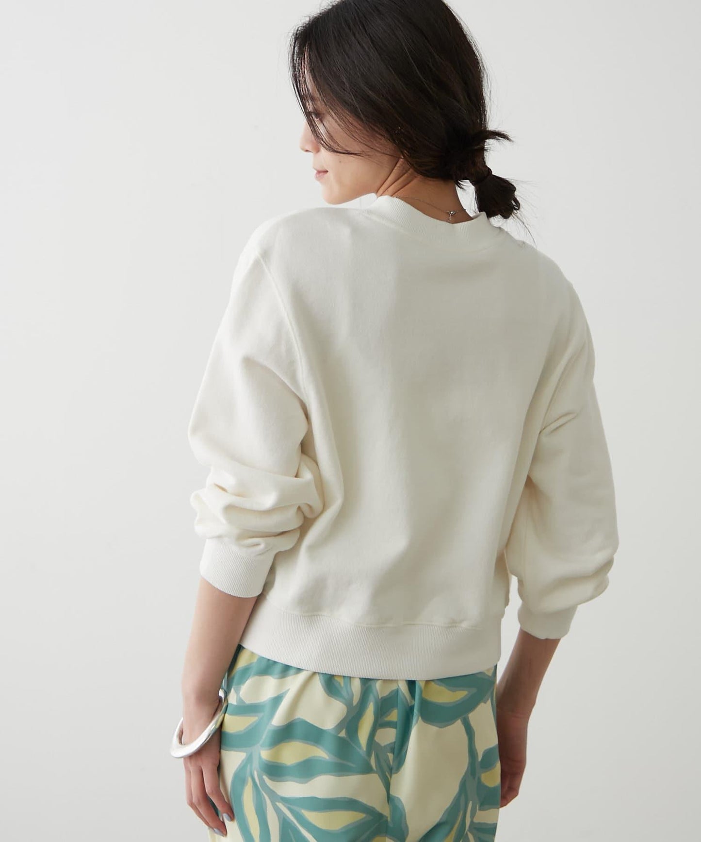 earthy_ 有機棉 V領設計 衛衣