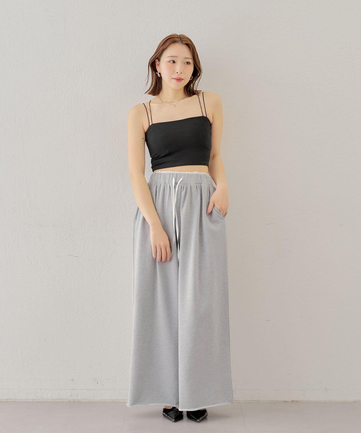 Chico 後交叉帶胸墊短款 吊帶背心