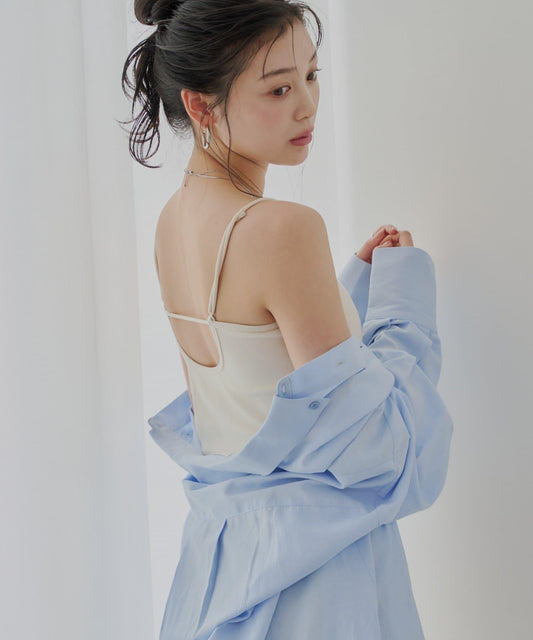 Chico 後背開口 羅紋吊帶背心