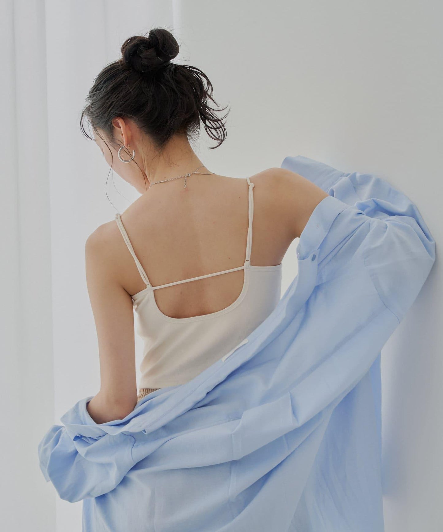 Chico 後背開口 羅紋吊帶背心