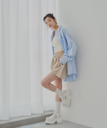 Chico 後背開口 羅紋吊帶背心