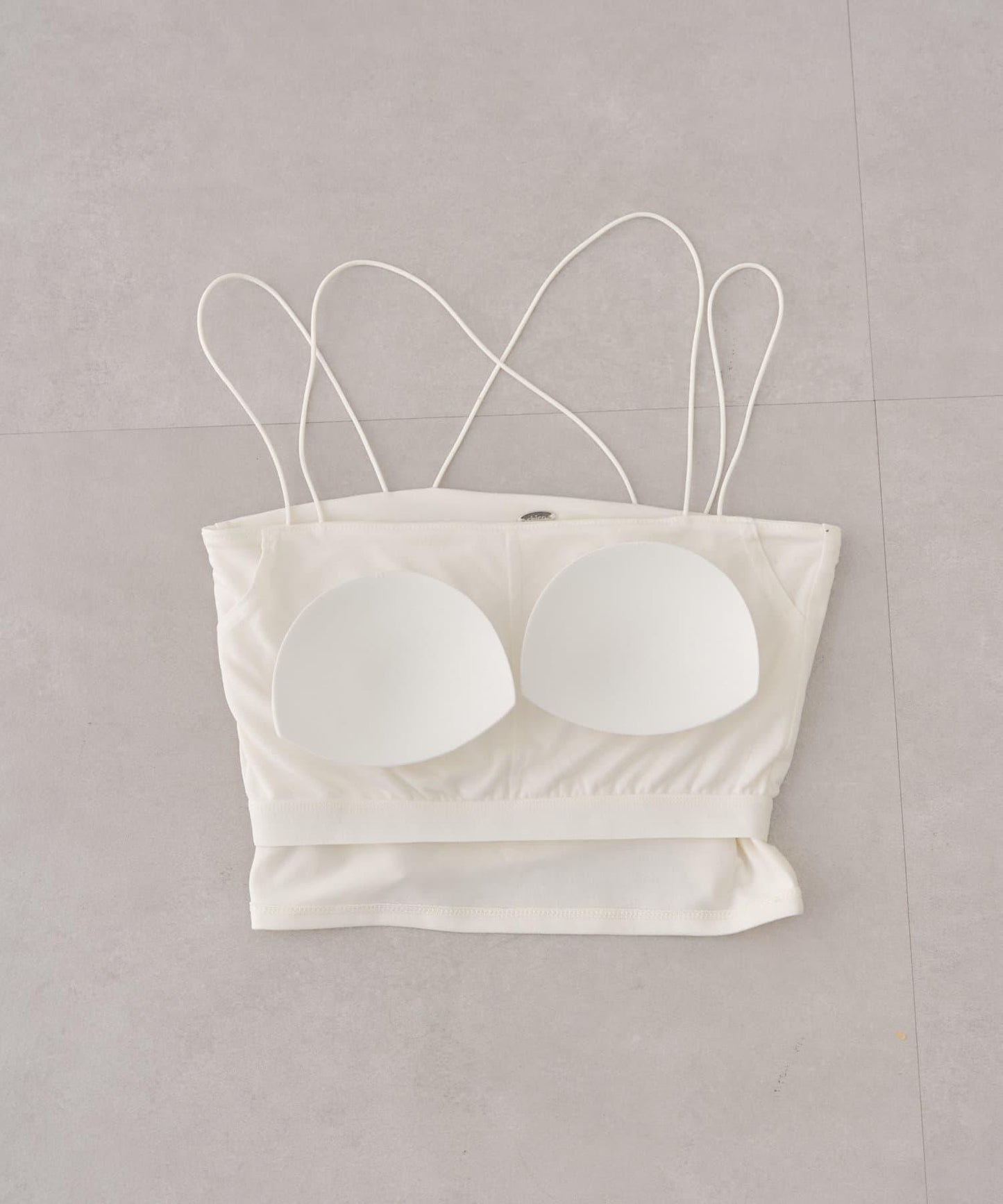 Chico 後交叉帶胸墊短款 吊帶背心