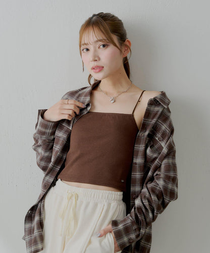 Chico 後背開口 羅紋吊帶背心