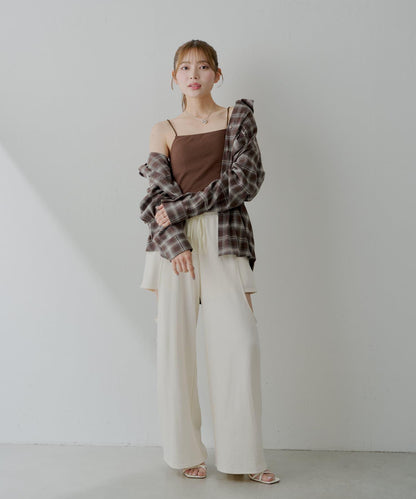 Chico 後背開口 羅紋吊帶背心