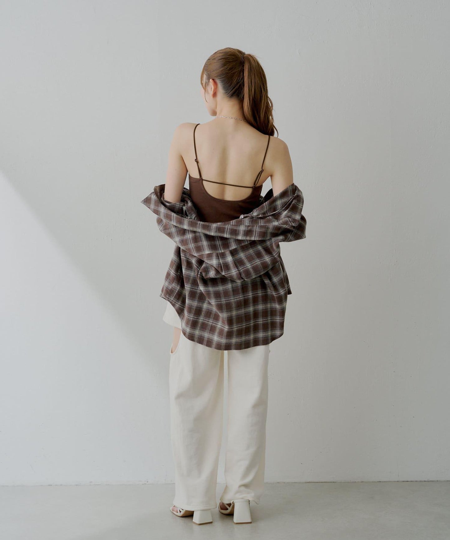 Chico 後背開口 羅紋吊帶背心