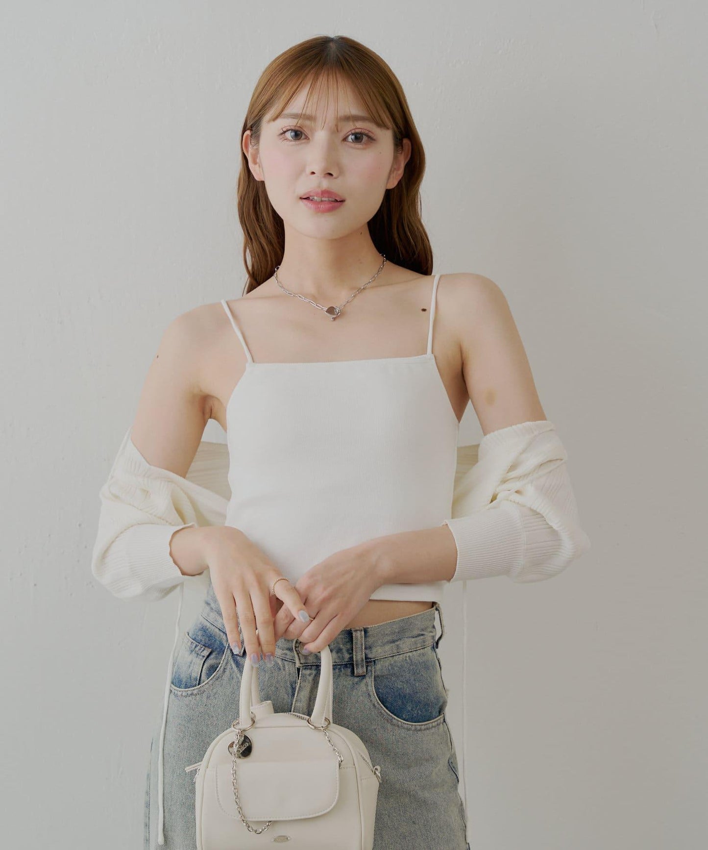 Chico 後背開口 羅紋吊帶背心