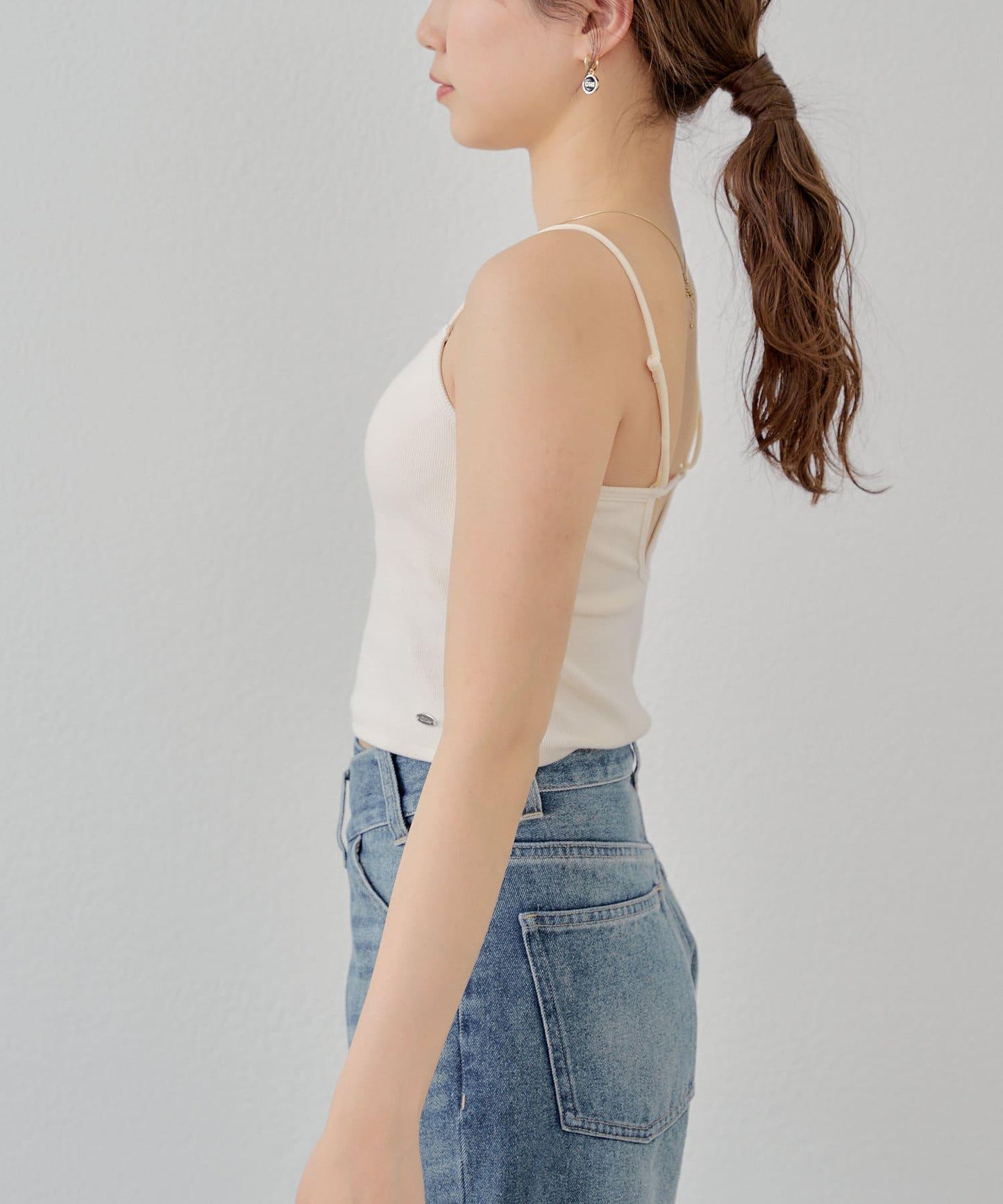 Chico 後背開口 羅紋吊帶背心