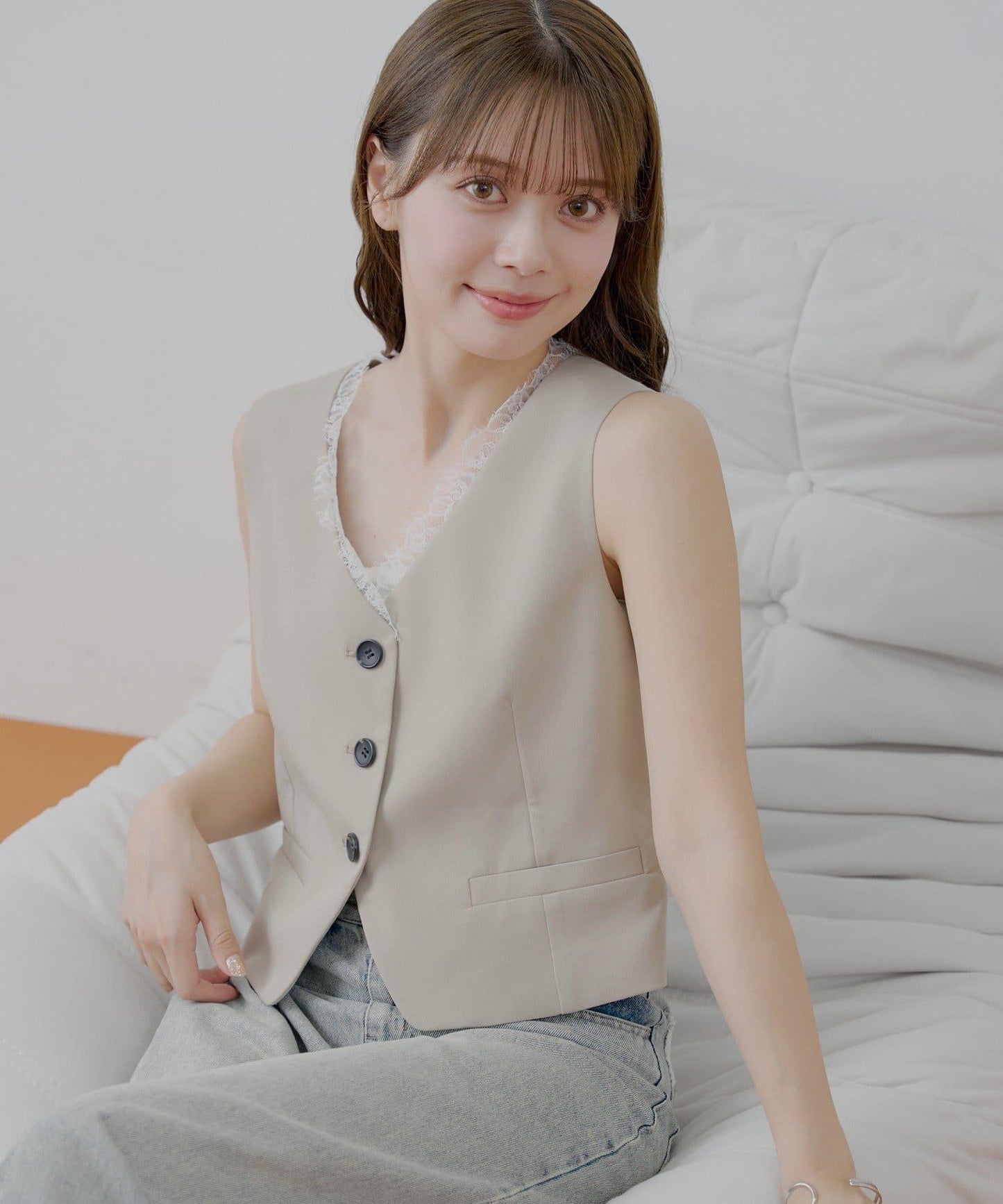 Chico 西裝風無袖馬甲