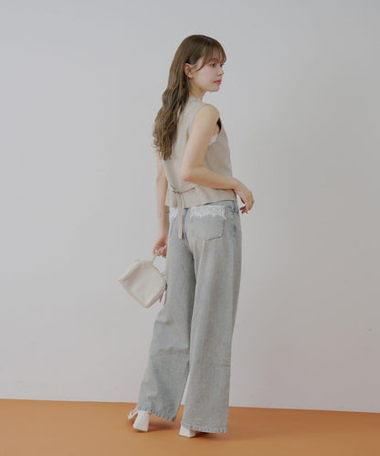 Chico 西裝風無袖馬甲