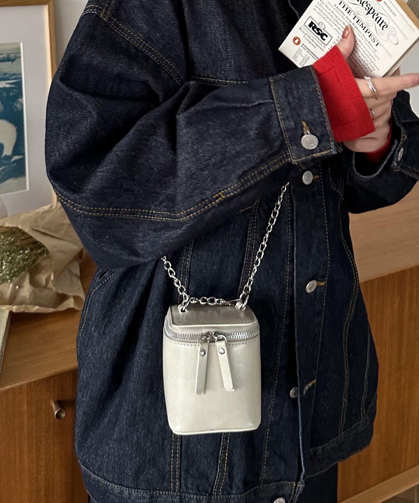 鏈條迷你方盒包