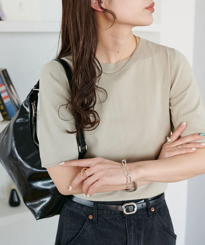 Discoat 清爽柔軟短袖套頭上衣