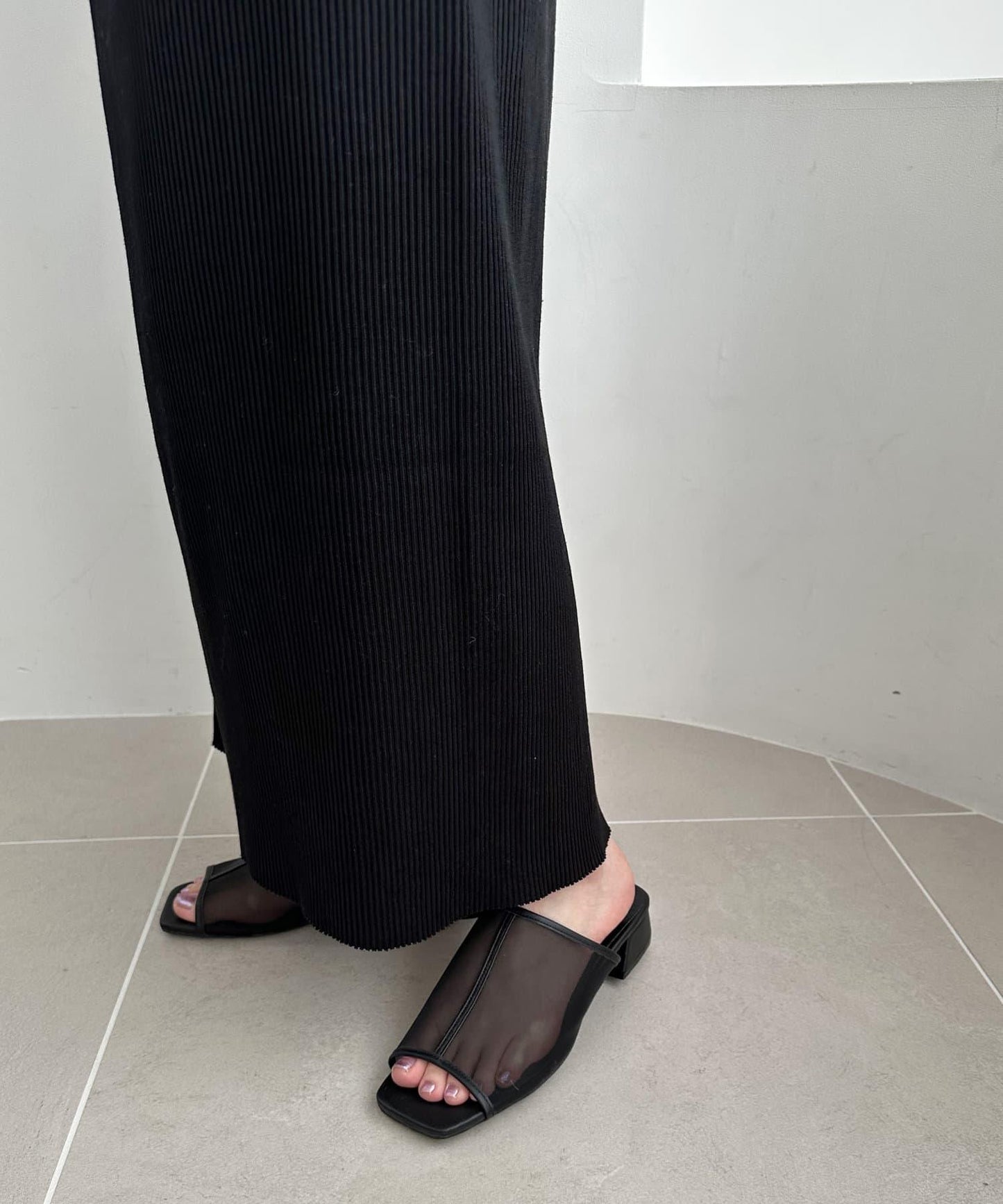 Discoat 網紗設計涼鞋