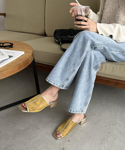 Discoat 網紗設計涼鞋