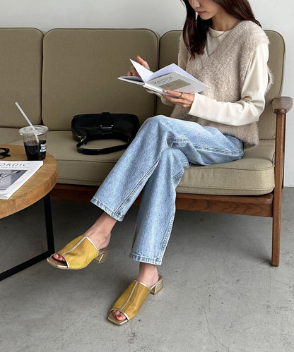 Discoat 網紗設計涼鞋