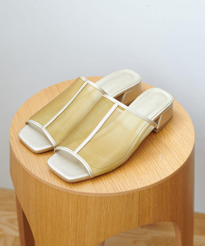 Discoat 網紗設計涼鞋