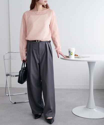 Discoat 透視單肩設計套頭上衣