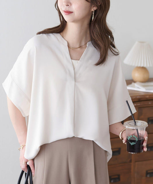 Discoat 利落開襟設計 彈力面料 襯衫