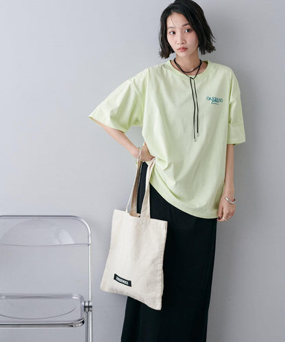 Discoat 彩色刺繡logo T恤