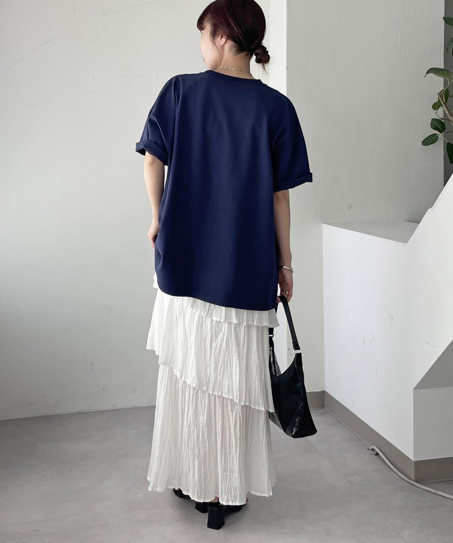 水洗做舊 爵士之夜圖案 T恤