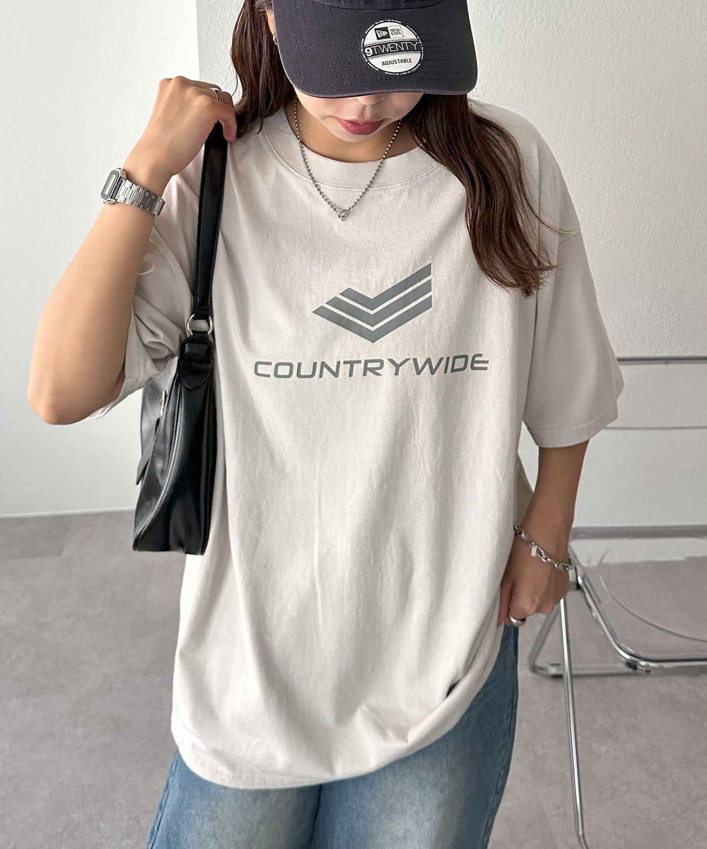 Discoat 噴染加工 企業圖案 T恤