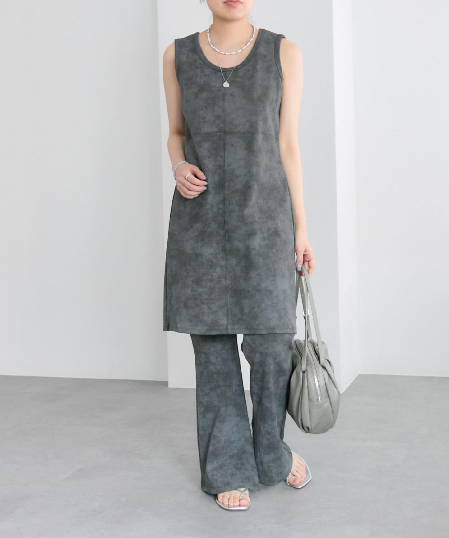 ear PAPILLONNER 羅紋 背心款 長款上衣