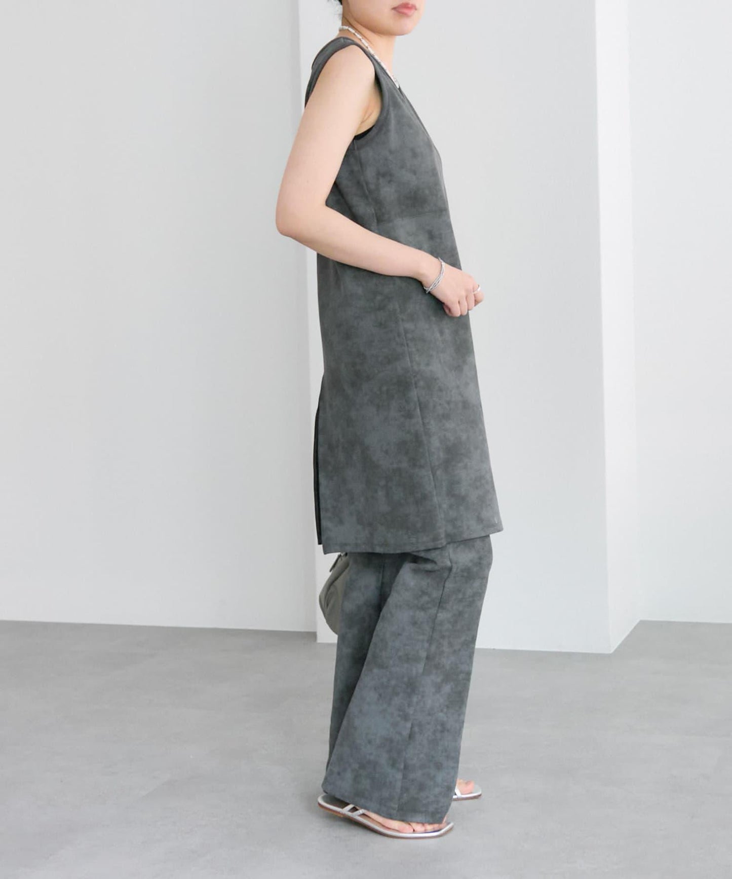 ear PAPILLONNER 羅紋 背心款 長款上衣