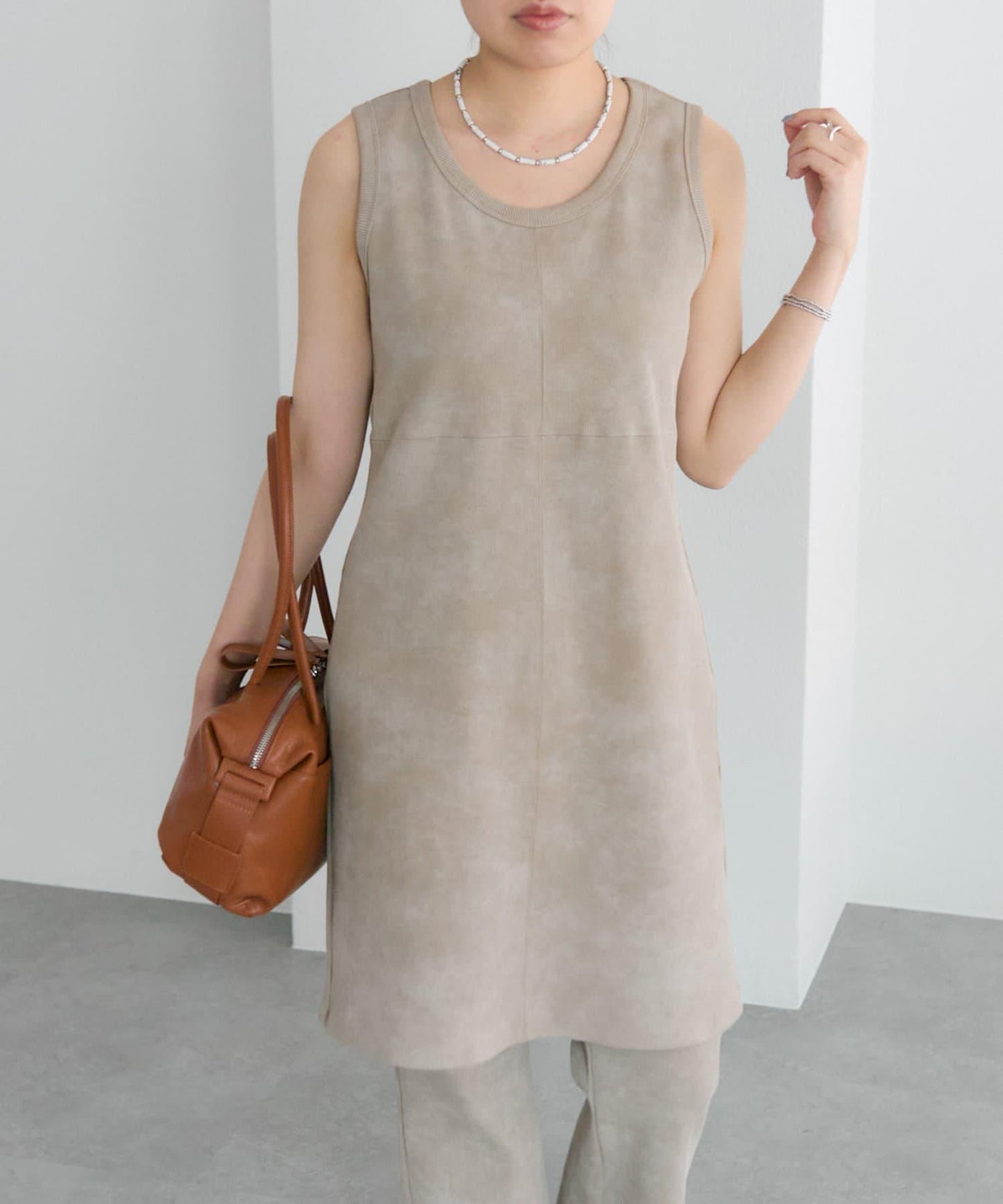 ear PAPILLONNER 羅紋 背心款 長款上衣