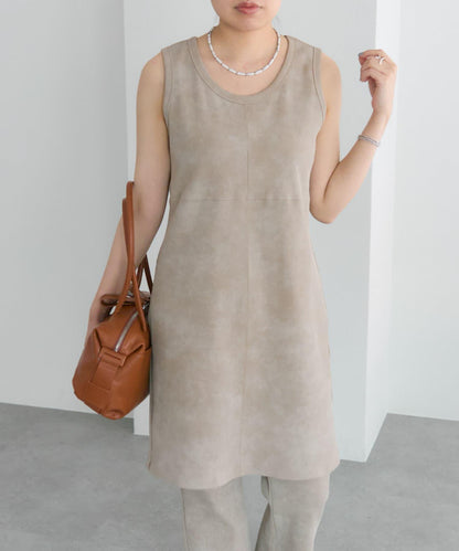 ear PAPILLONNER 羅紋 背心款 長款上衣